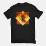Winged Angel-womens fitted tee-PencilMonkey