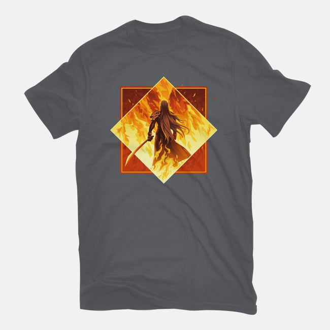 Winged Angel-womens fitted tee-PencilMonkey