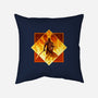 Winged Angel-none removable cover w insert throw pillow-PencilMonkey