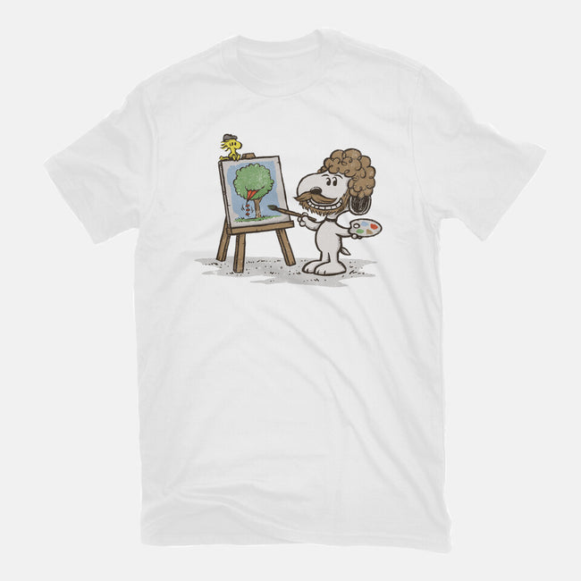 Dog Ross-womens basic tee-kg07