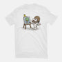 Dog Ross-womens basic tee-kg07