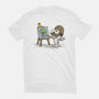 Dog Ross-unisex basic tee-kg07
