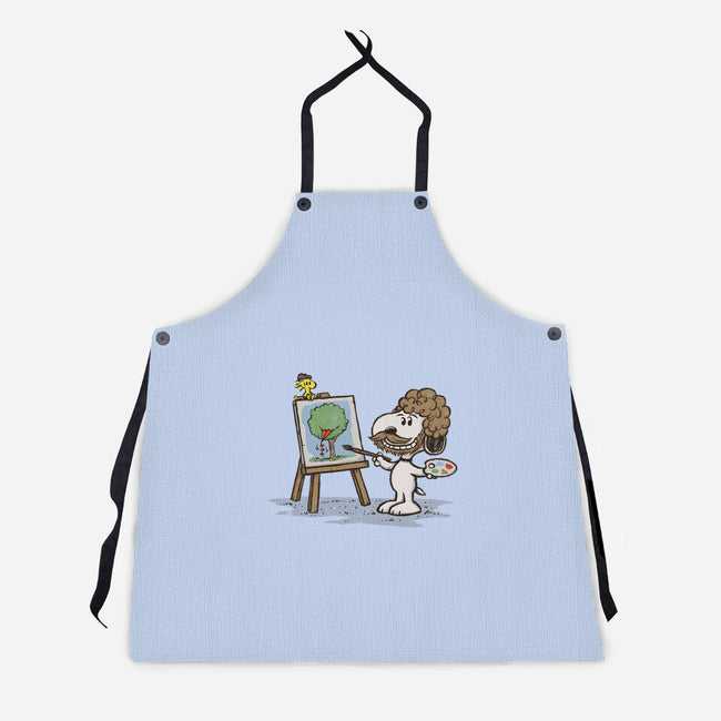 Dog Ross-unisex kitchen apron-kg07