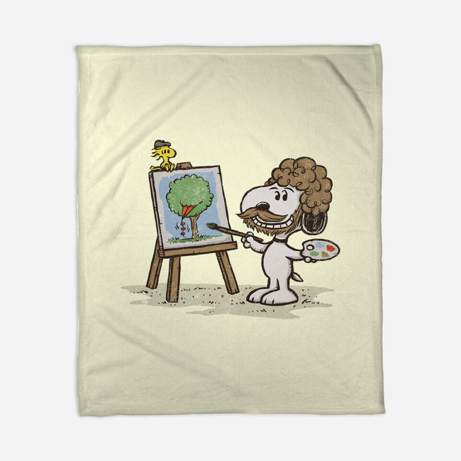 Dog Ross-none fleece blanket-kg07