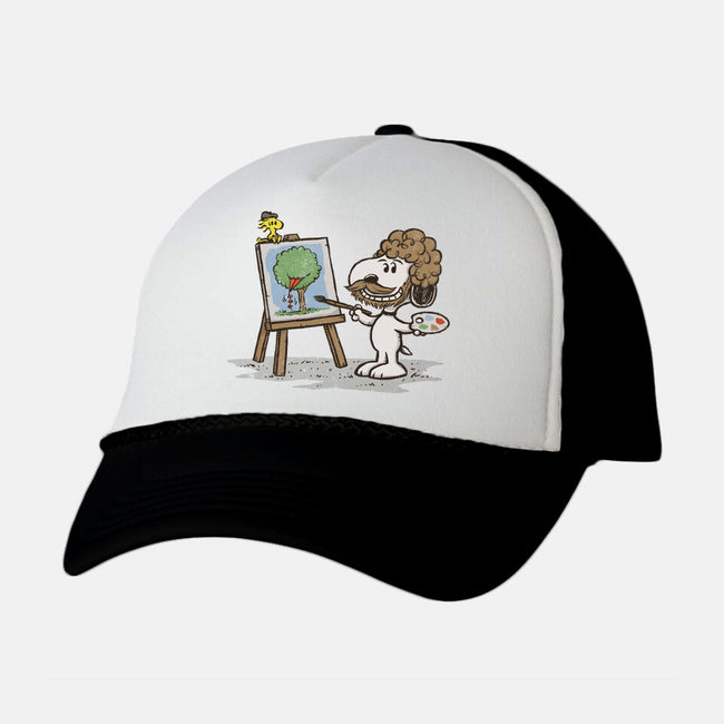 Dog Ross-unisex trucker hat-kg07