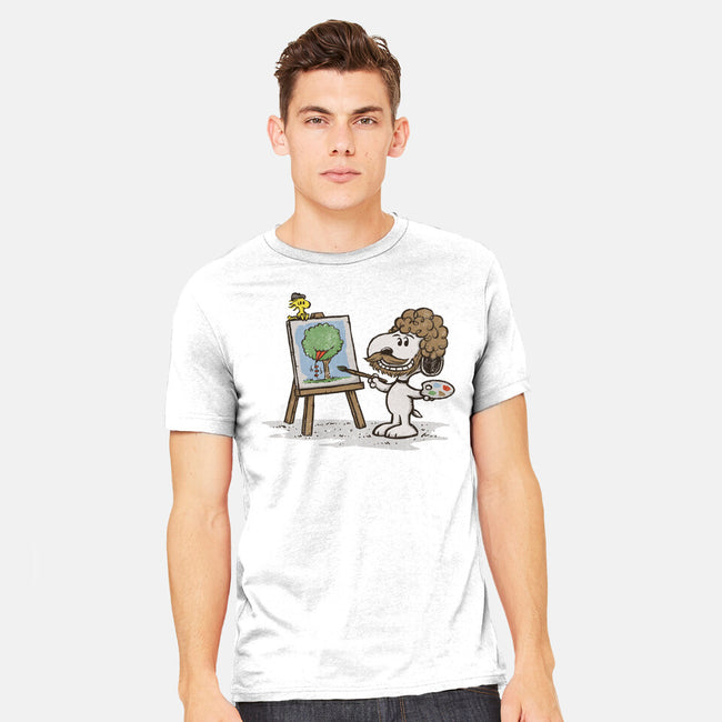 Dog Ross-mens heavyweight tee-kg07