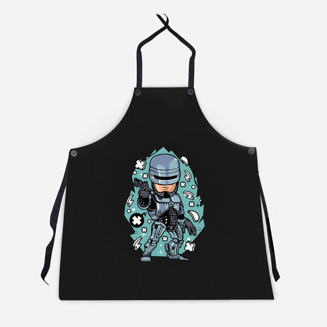 Robotic Force-unisex kitchen apron-ElMattew