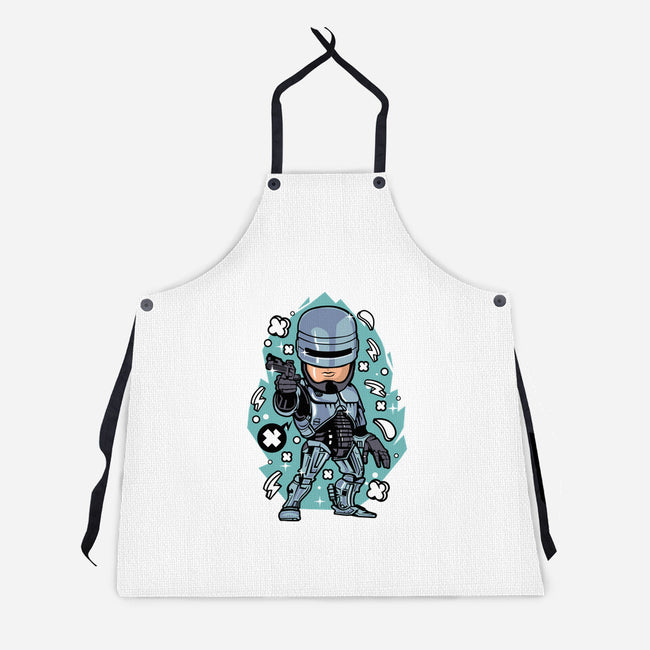 Robotic Force-unisex kitchen apron-ElMattew