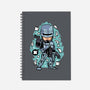 Robotic Force-none dot grid notebook-ElMattew