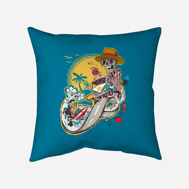Endless Trip-none non-removable cover w insert throw pillow-silentOp