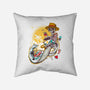 Endless Trip-none non-removable cover w insert throw pillow-silentOp