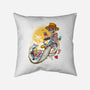 Endless Trip-none removable cover throw pillow-silentOp