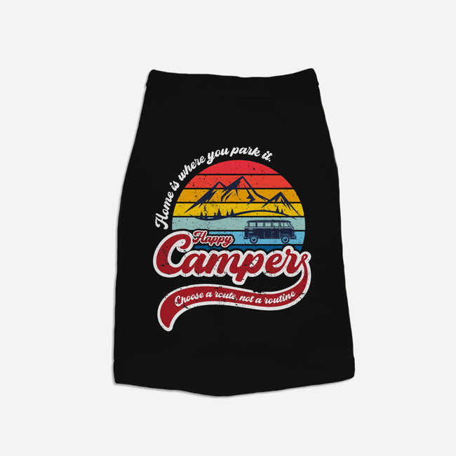 Happy Camper-dog basic pet tank-DrMonekers