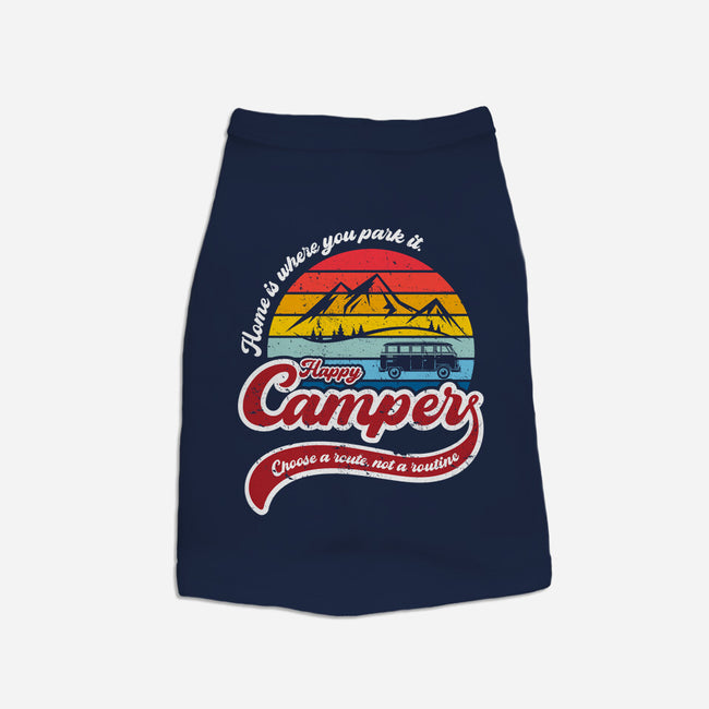 Happy Camper-dog basic pet tank-DrMonekers