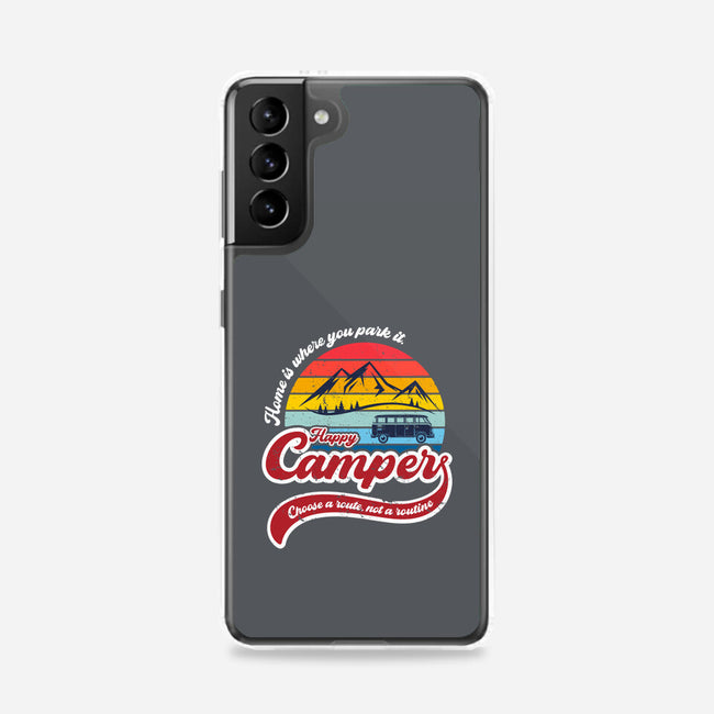 Happy Camper-samsung snap phone case-DrMonekers