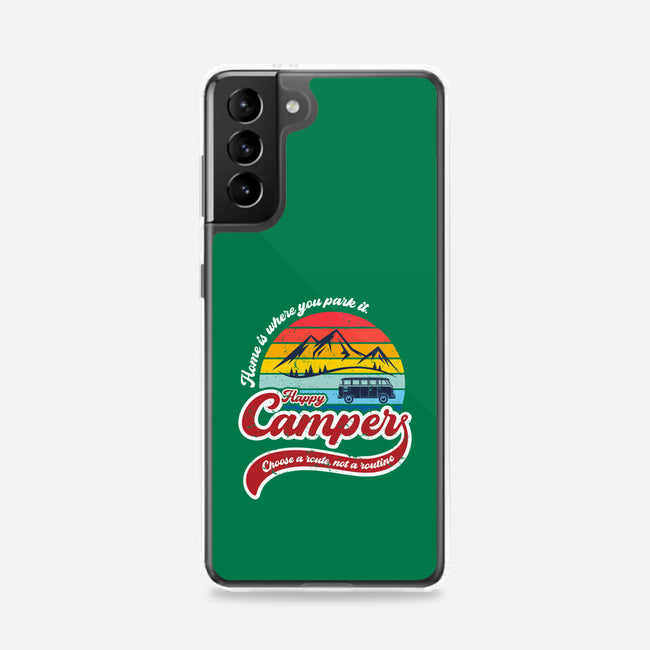 Happy Camper-samsung snap phone case-DrMonekers