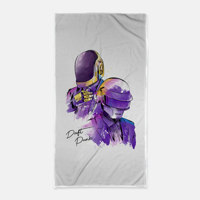 Humans After All-none beach towel-DrMonekers