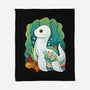 Plesiosaurus-none fleece blanket-Vallina84