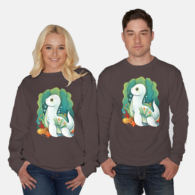Plesiosaurus-unisex crew neck sweatshirt-Vallina84