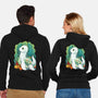 Plesiosaurus-unisex zip-up sweatshirt-Vallina84