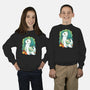 Plesiosaurus-youth crew neck sweatshirt-Vallina84