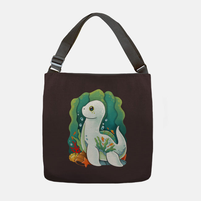 Plesiosaurus-none adjustable tote-Vallina84