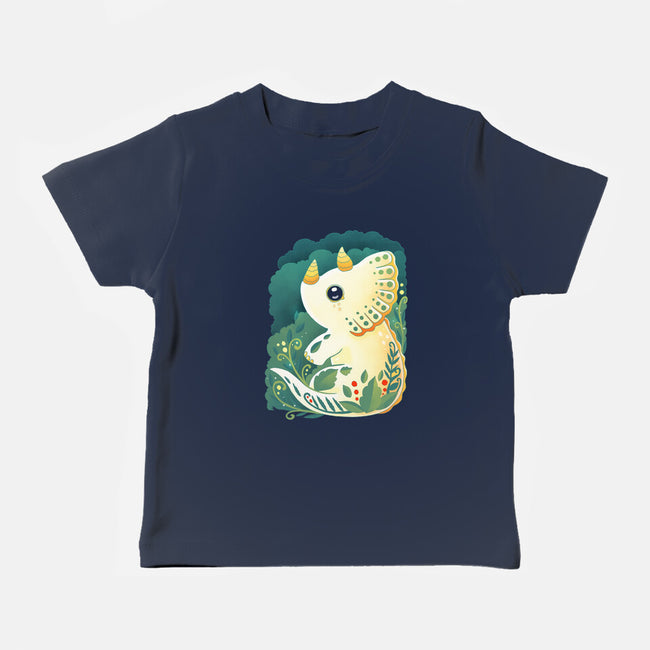 Triceratop-baby basic tee-Vallina84