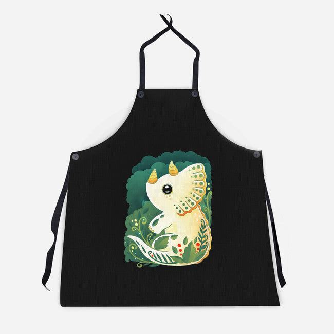 Triceratop-unisex kitchen apron-Vallina84