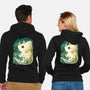 Triceratop-unisex zip-up sweatshirt-Vallina84