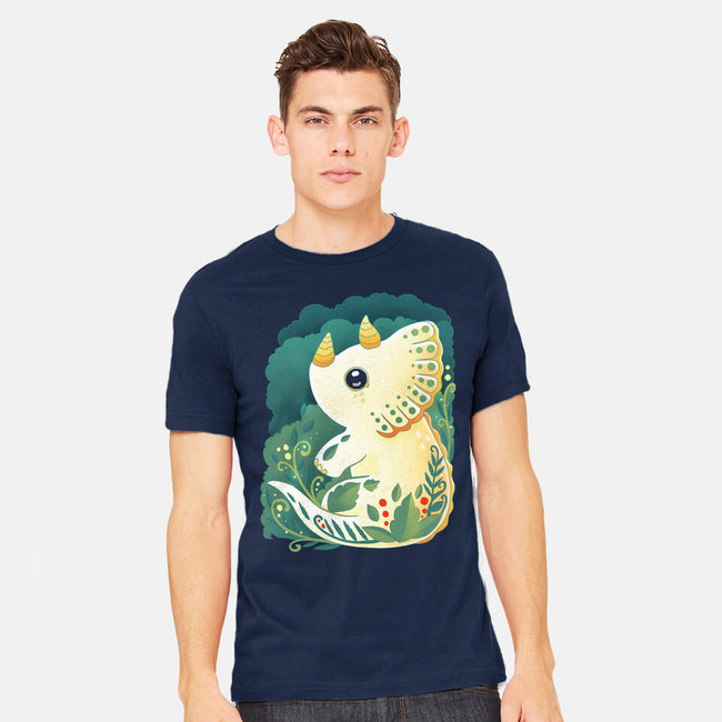 Triceratop-mens heavyweight tee-Vallina84