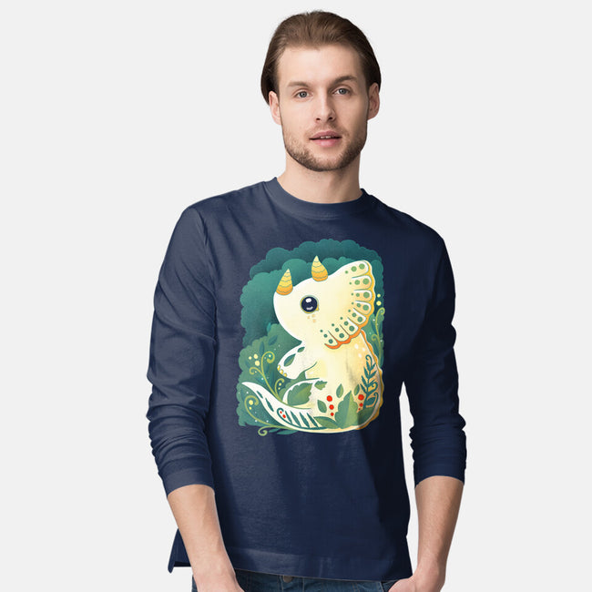 Triceratop-mens long sleeved tee-Vallina84