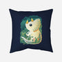 Triceratop-none removable cover throw pillow-Vallina84