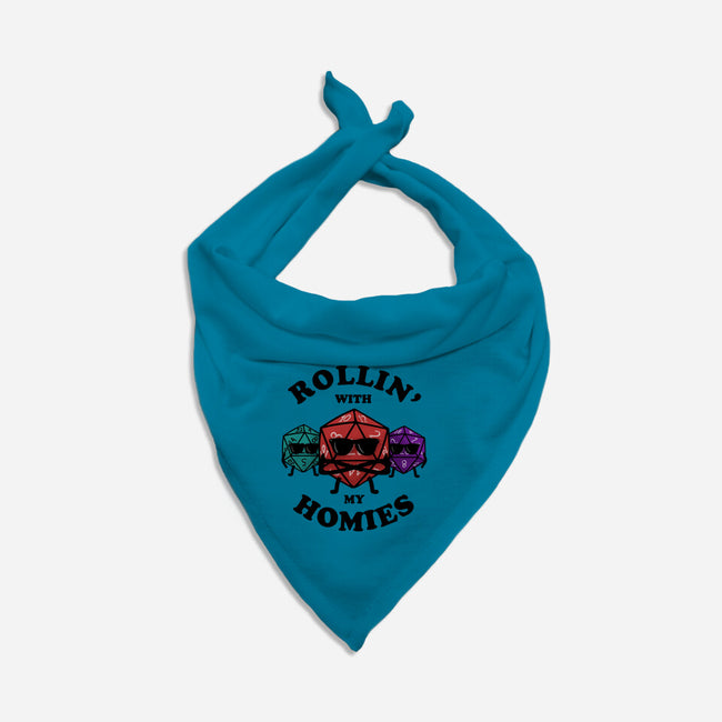 Rollin’-dog bandana pet collar-zachterrelldraws