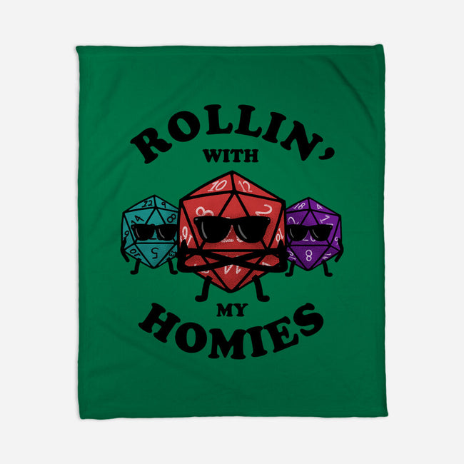 Rollin’-none fleece blanket-zachterrelldraws