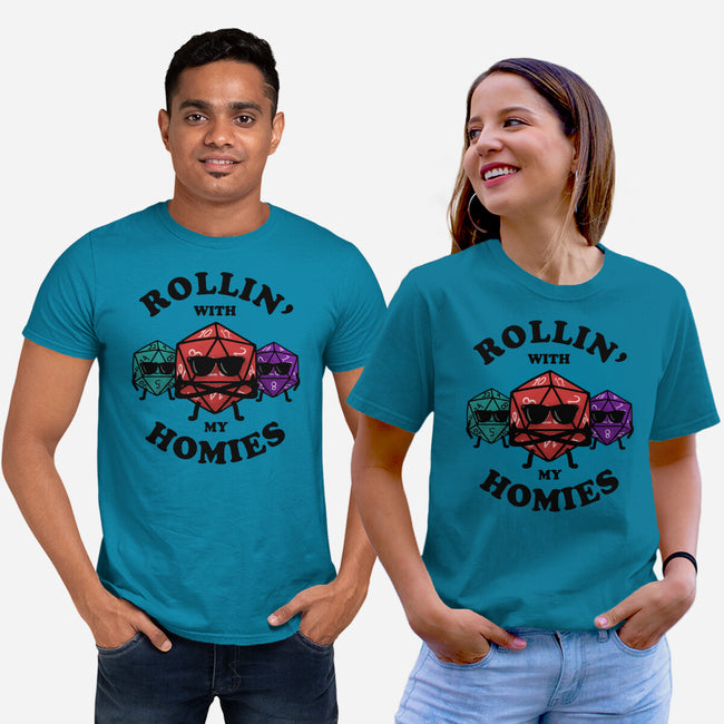 Rollin’-unisex basic tee-zachterrelldraws