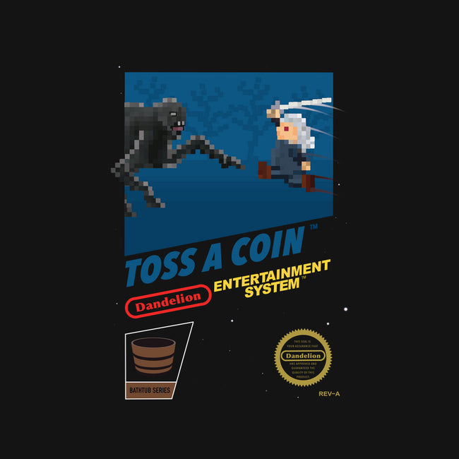 Witcher NES Blackbox-mens heavyweight tee-Crown&Thistle