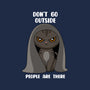 Don't Go Outside-none polyester shower curtain-rocketman_art