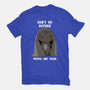 Don't Go Outside-womens basic tee-rocketman_art