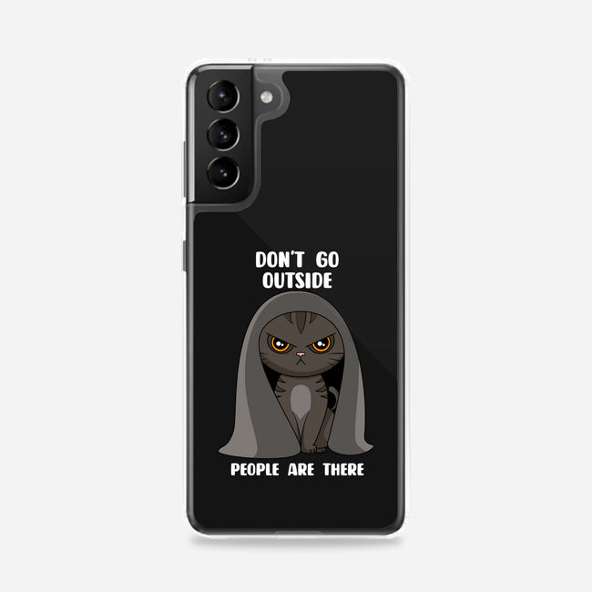 Don't Go Outside-samsung snap phone case-rocketman_art