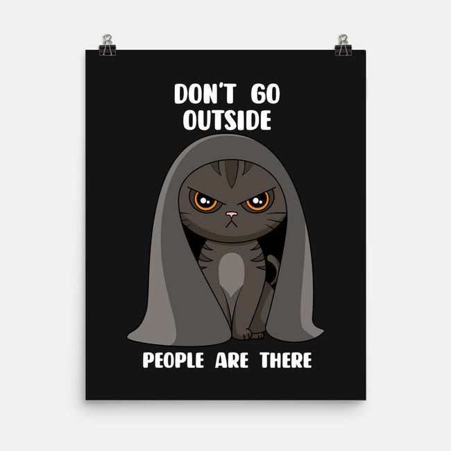 Don't Go Outside-none matte poster-rocketman_art