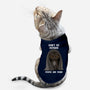Don't Go Outside-cat basic pet tank-rocketman_art