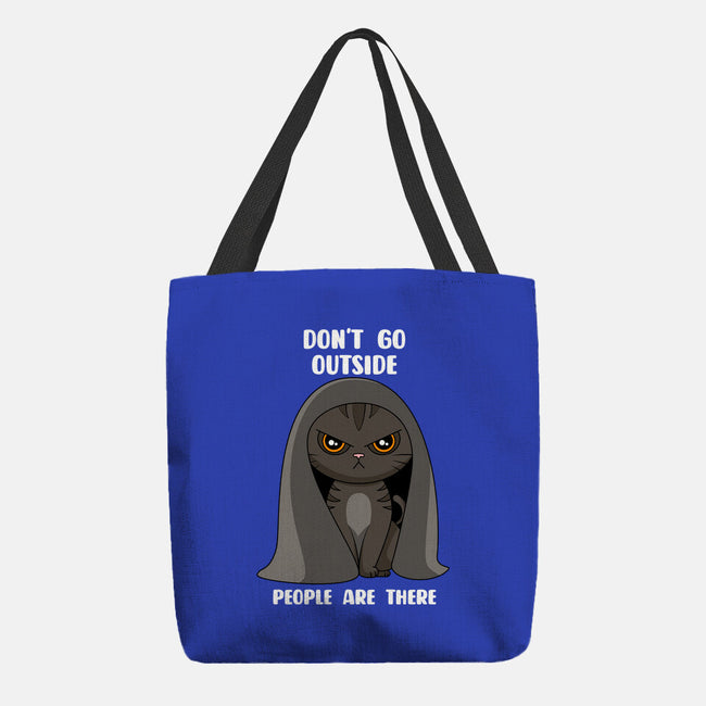 Don't Go Outside-none basic tote-rocketman_art