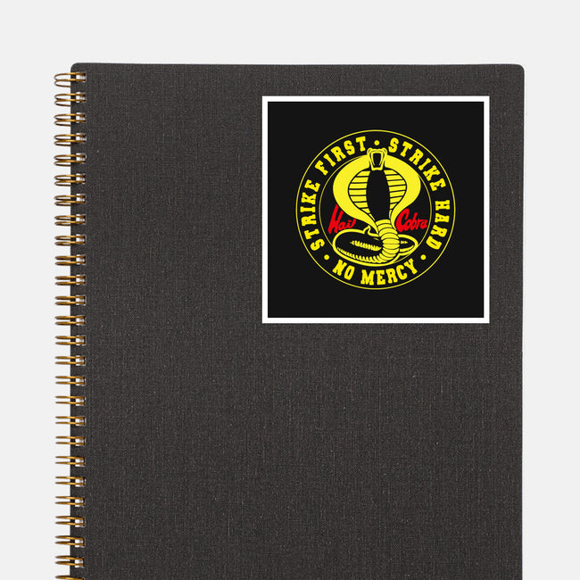 Hail Cobra Kai!-none glossy sticker-Feilan