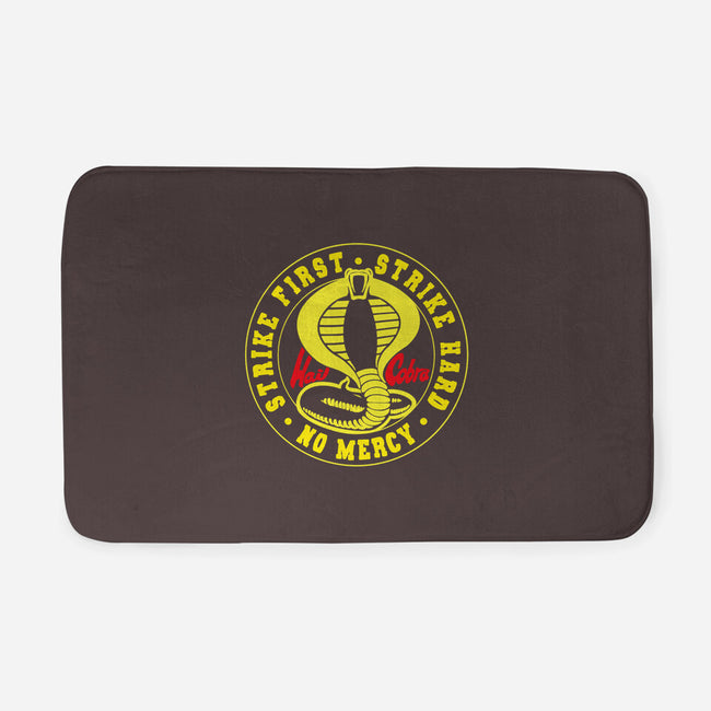 Hail Cobra Kai!-none memory foam bath mat-Feilan