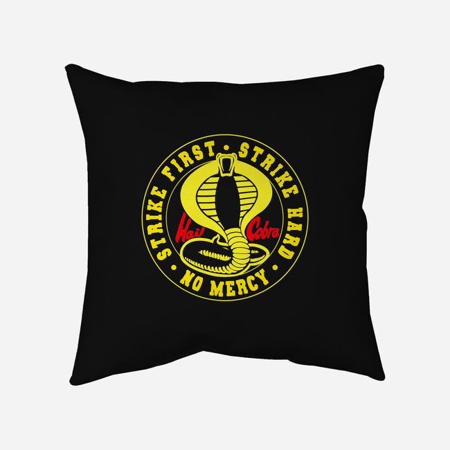 Hail Cobra Kai!-none non-removable cover w insert throw pillow-Feilan