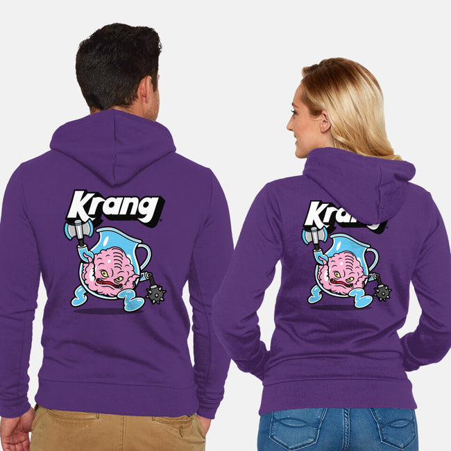 Krang-Aid-unisex zip-up sweatshirt-Boggs Nicolas