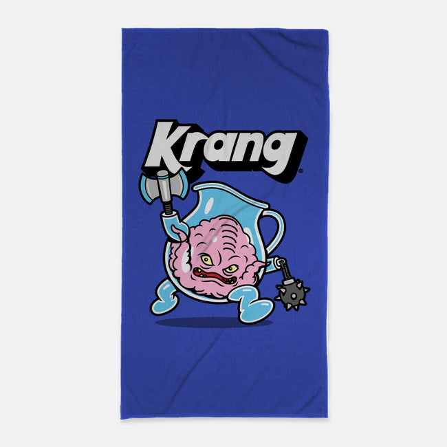 Krang-Aid-none beach towel-Boggs Nicolas