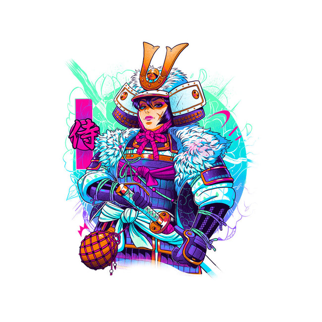 Winter Samurai-none fleece blanket-Bruno Mota