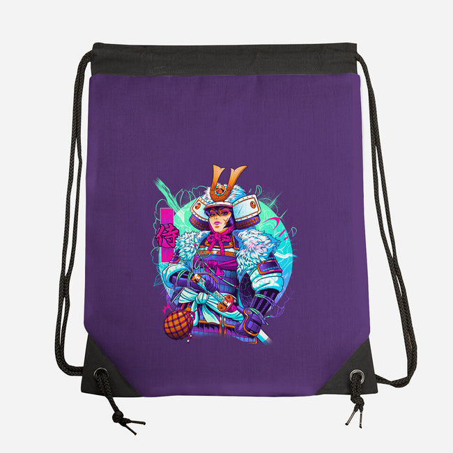 Winter Samurai-none drawstring bag-Bruno Mota