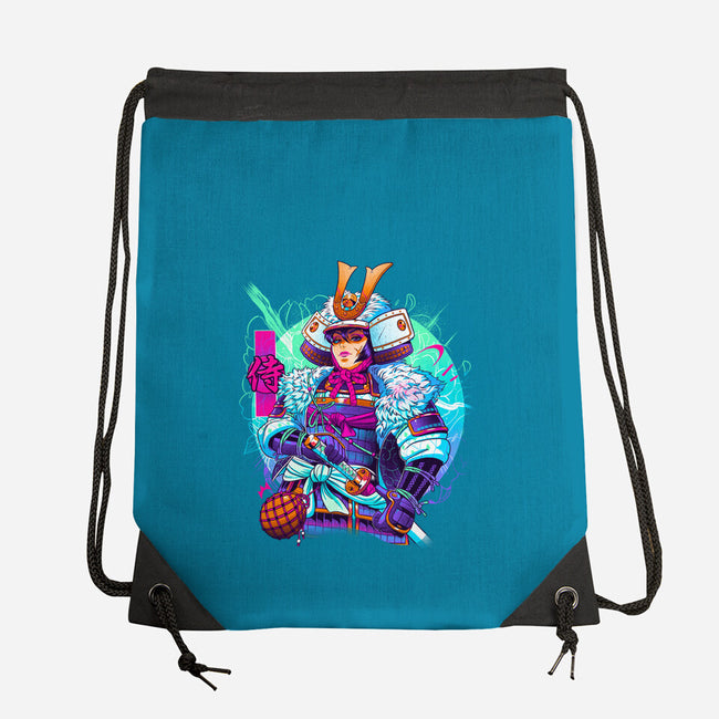 Winter Samurai-none drawstring bag-Bruno Mota